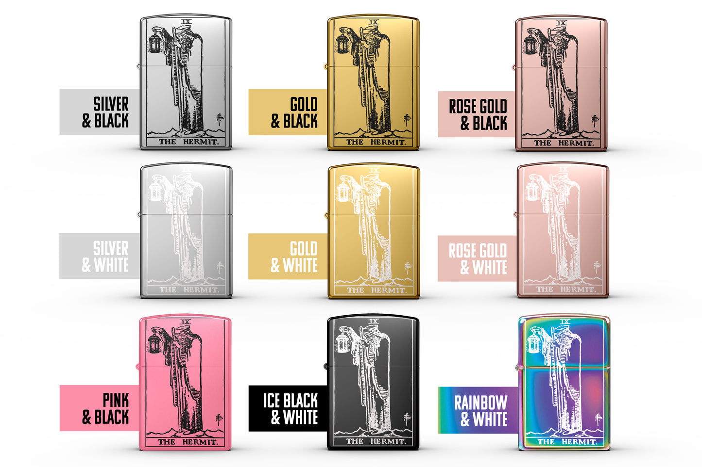 The Hermit Tarot Card Lighter