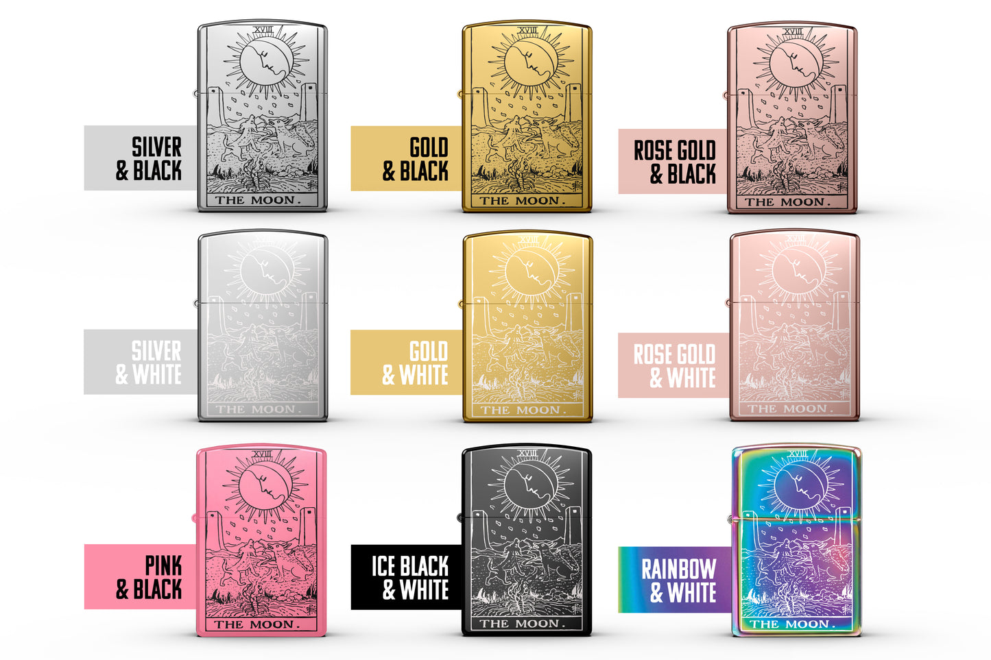 The Moon Tarot Card Lighter