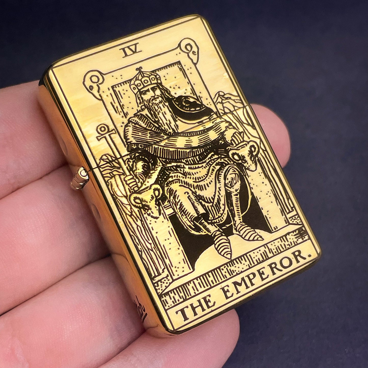 The Emperor Tarot Card Lighter
