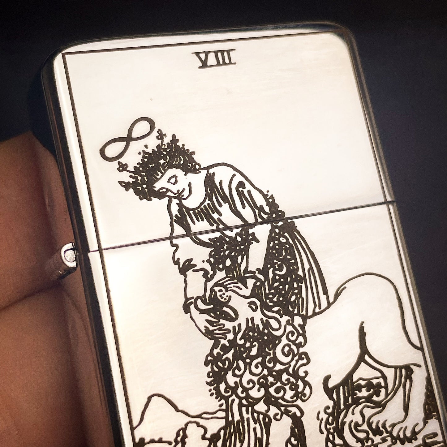 Strength Tarot Card Lighter