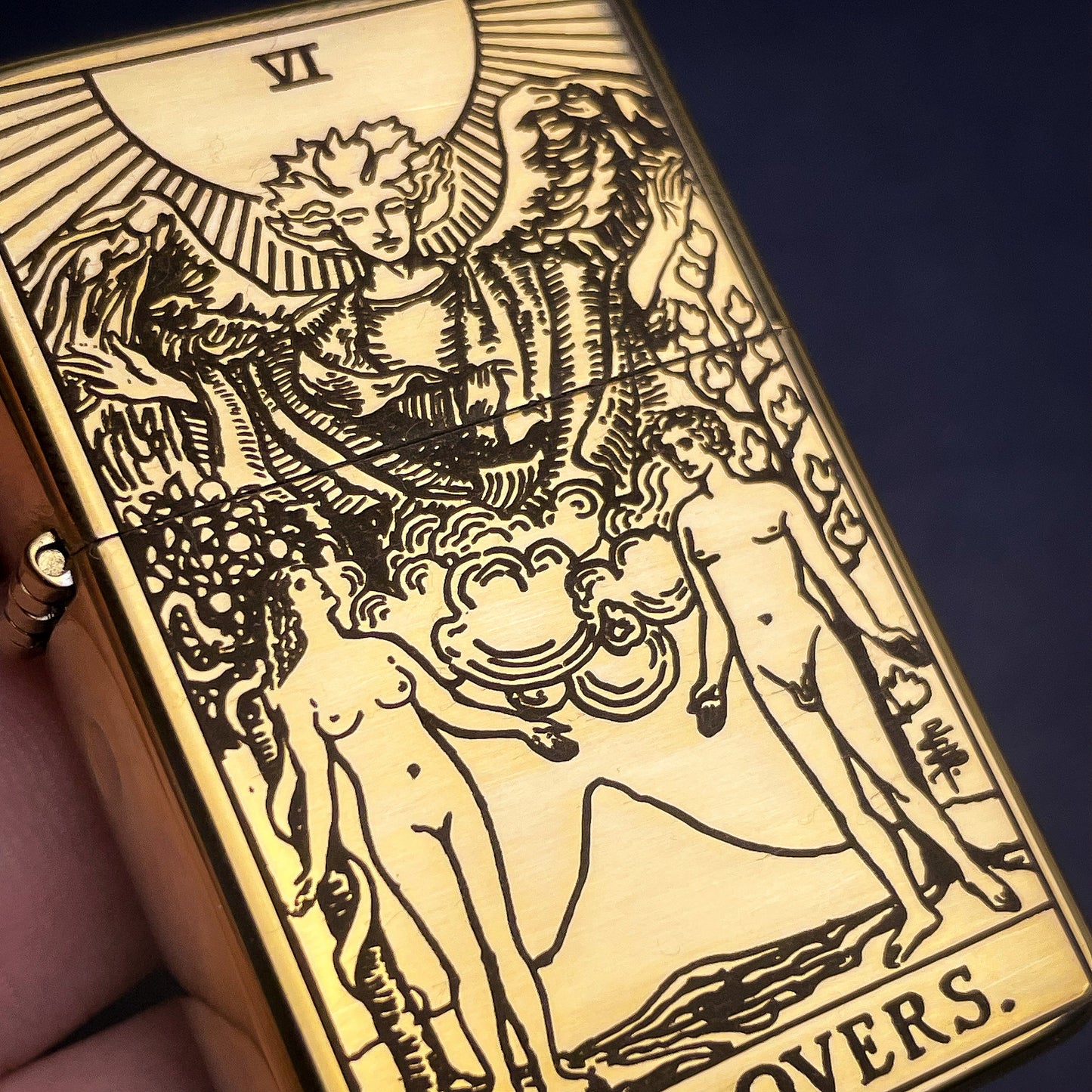 The Lovers Tarot Card Lighter