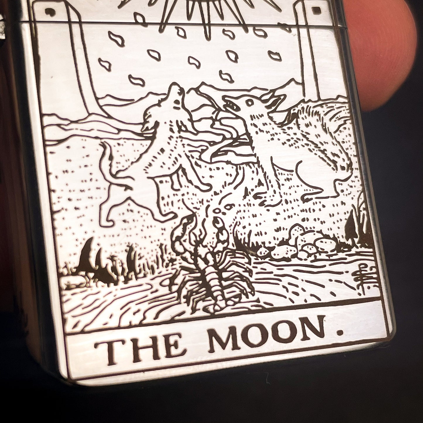 The Moon Tarot Card Lighter