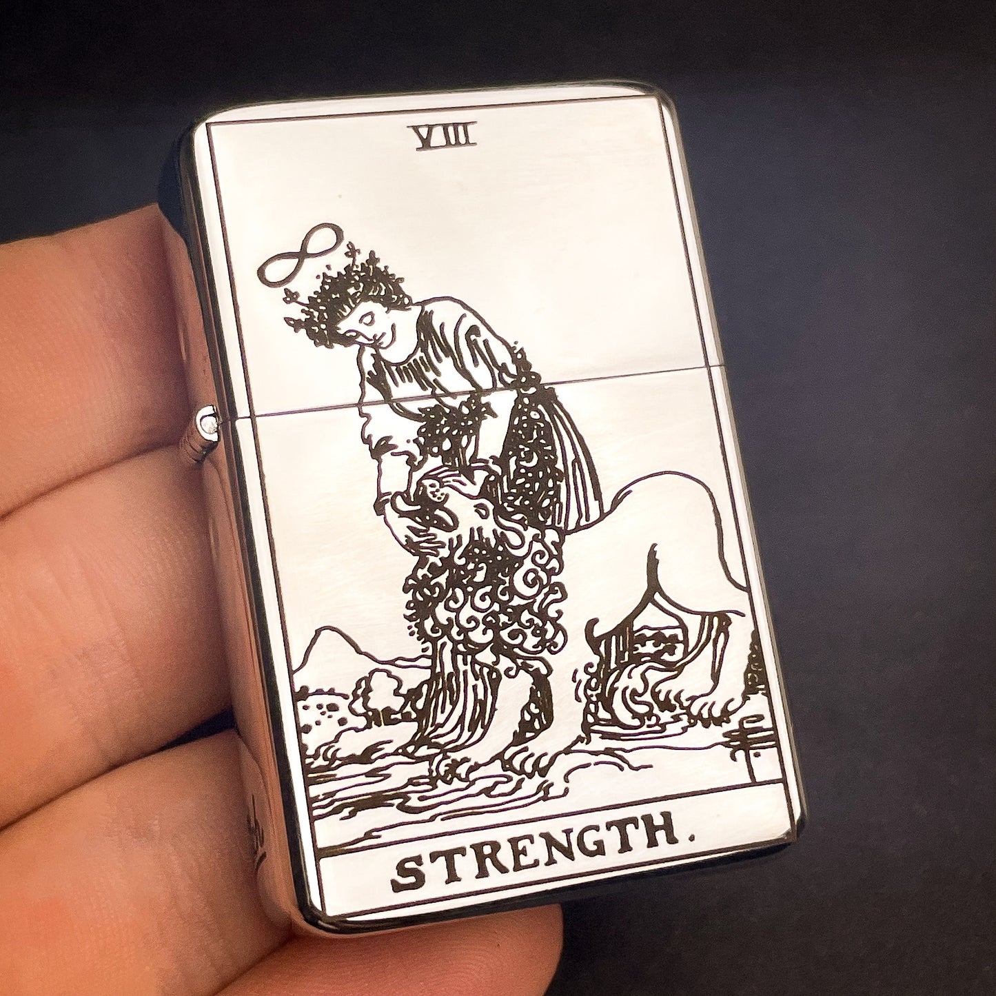 Strength Tarot Card Lighter