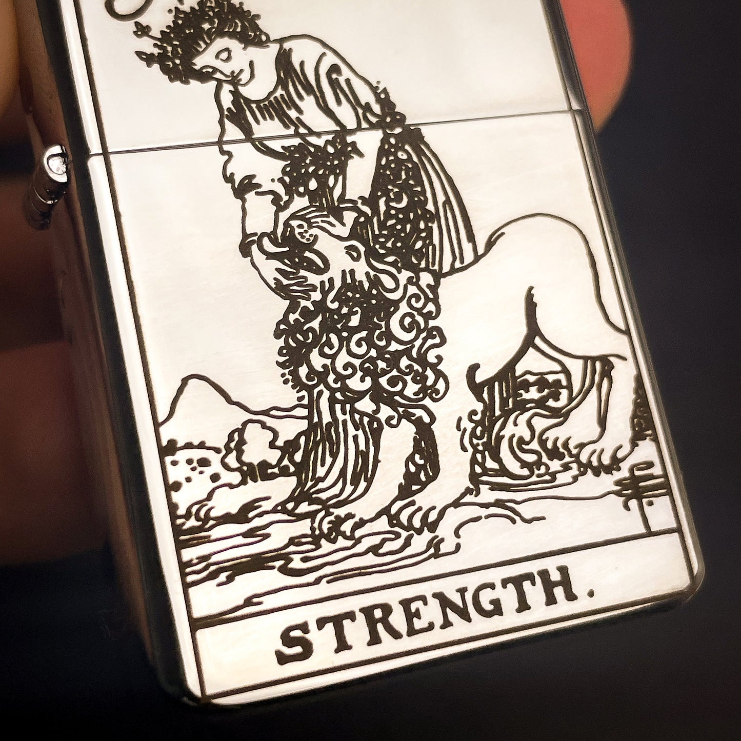Strength Tarot Card Lighter