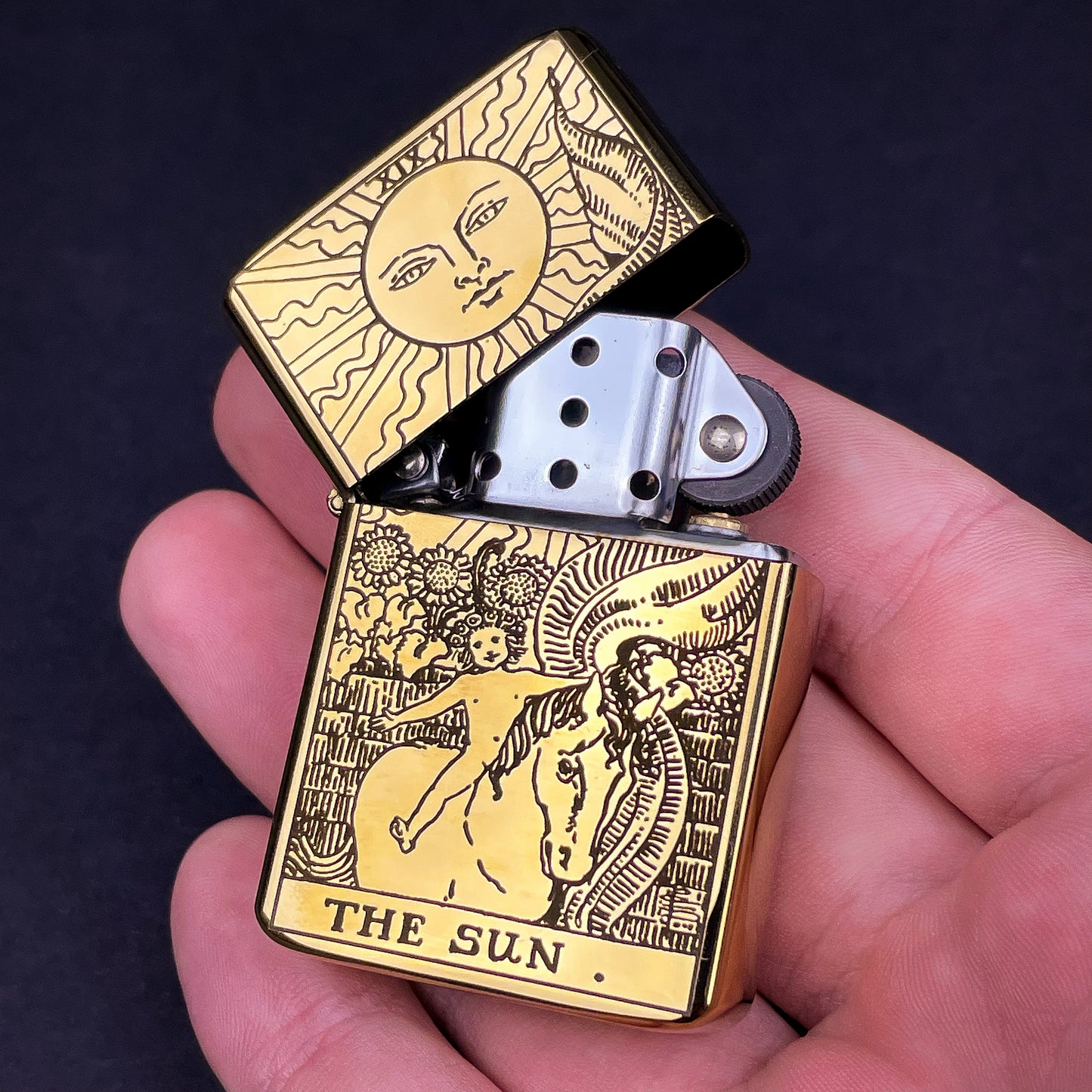 The Sun Tarot Card Lighter