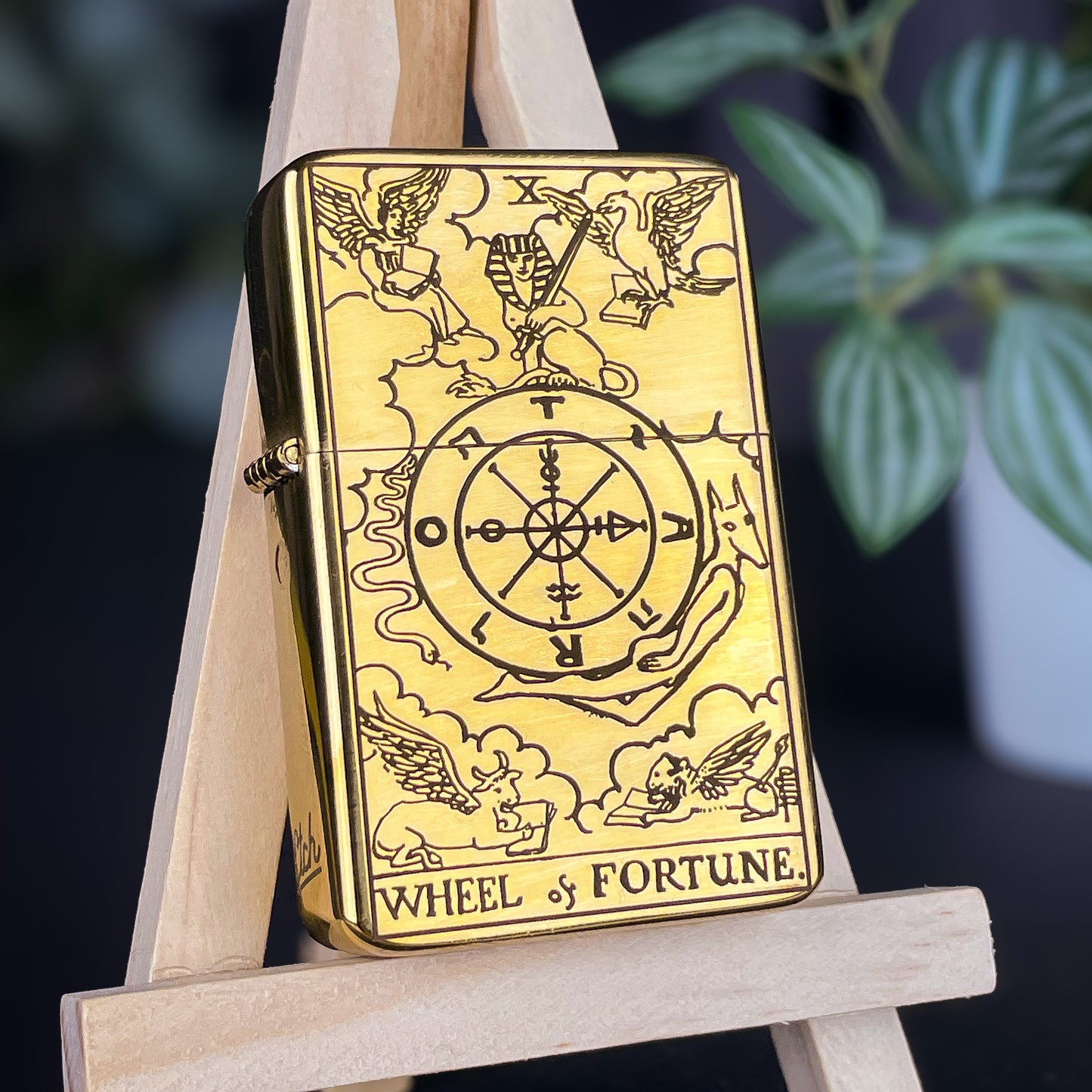 Wheel of Fortune Tarot Card Lighter