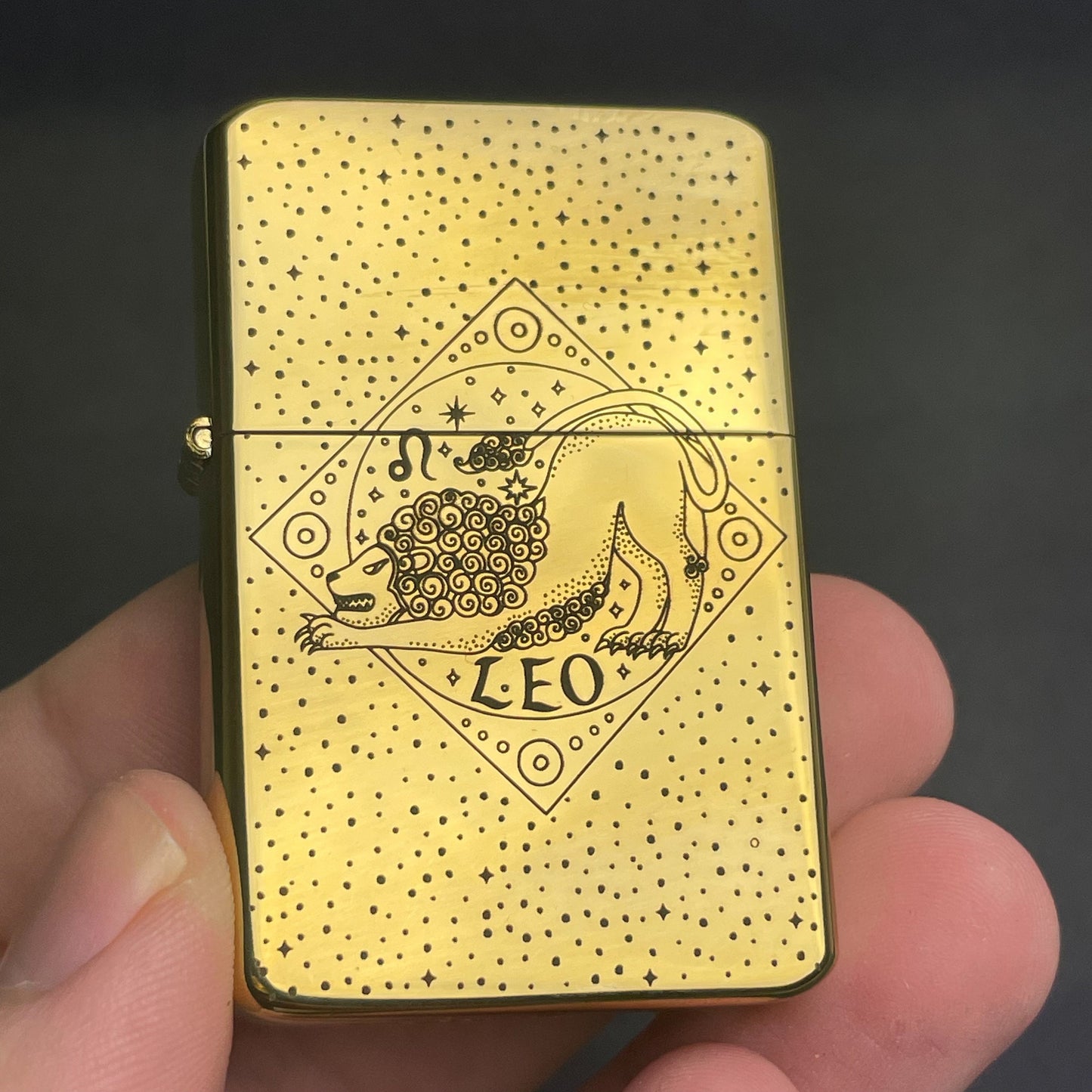 Leo Star Sign Lighter