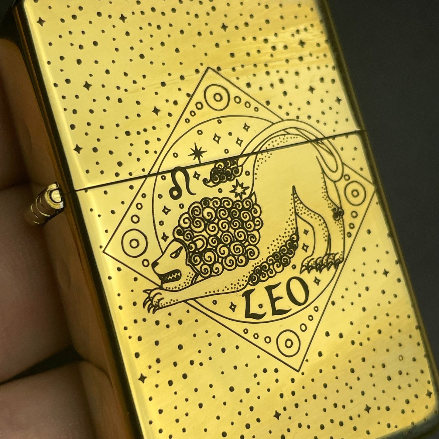 Leo Star Sign Lighter