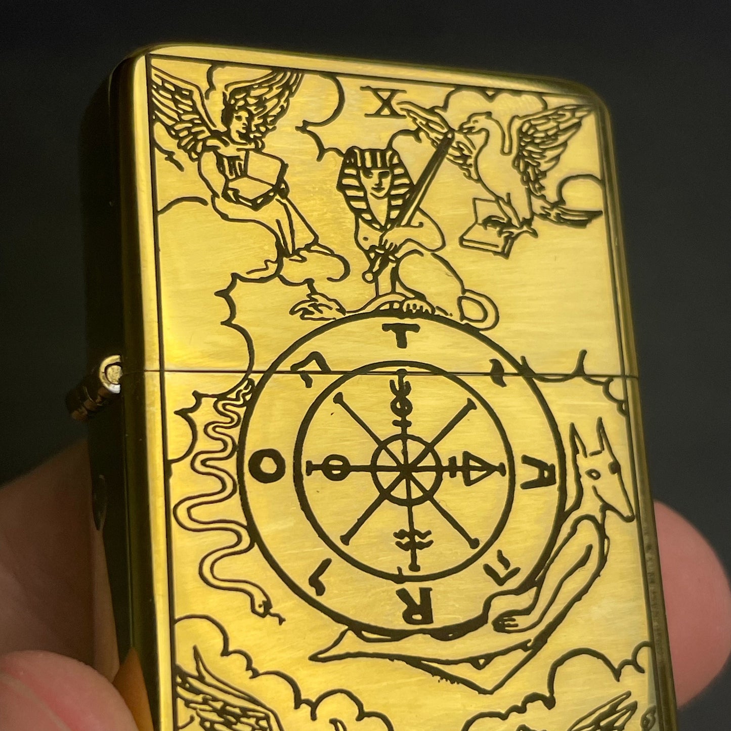 Wheel of Fortune Tarot Card Lighter