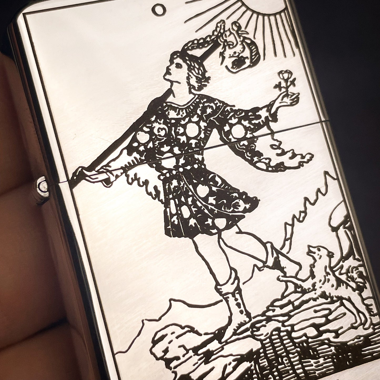 The Fool Tarot Card Lighter