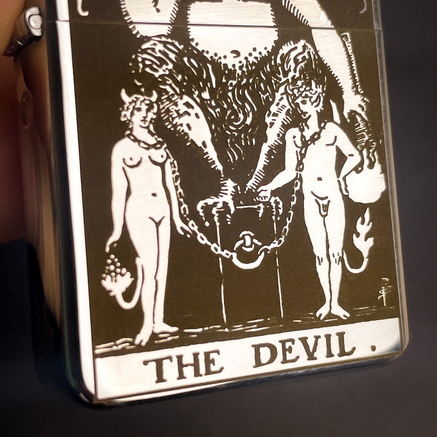 The Devil Tarot Card Lighter