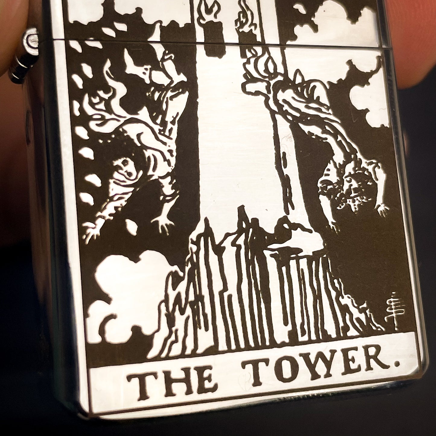 The Tower Tarot Card Lighter