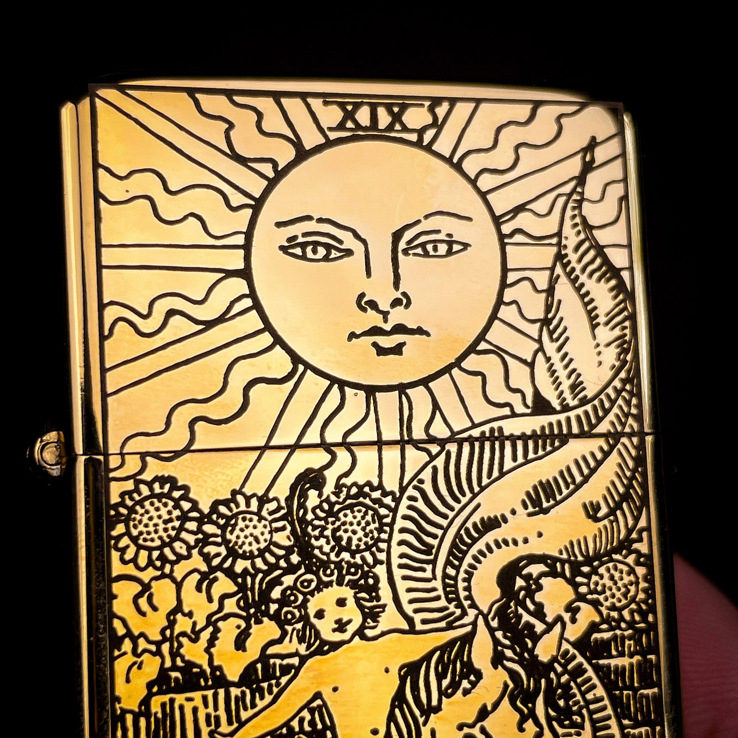 The Sun Tarot Card Lighter