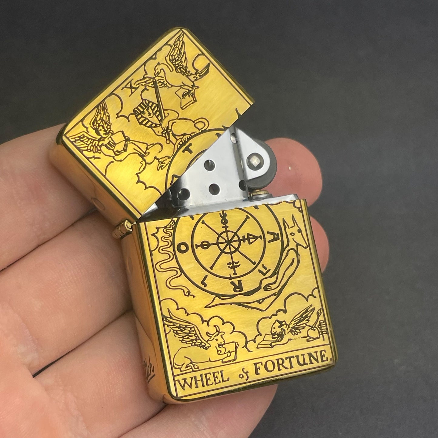 Wheel of Fortune Tarot Card Lighter