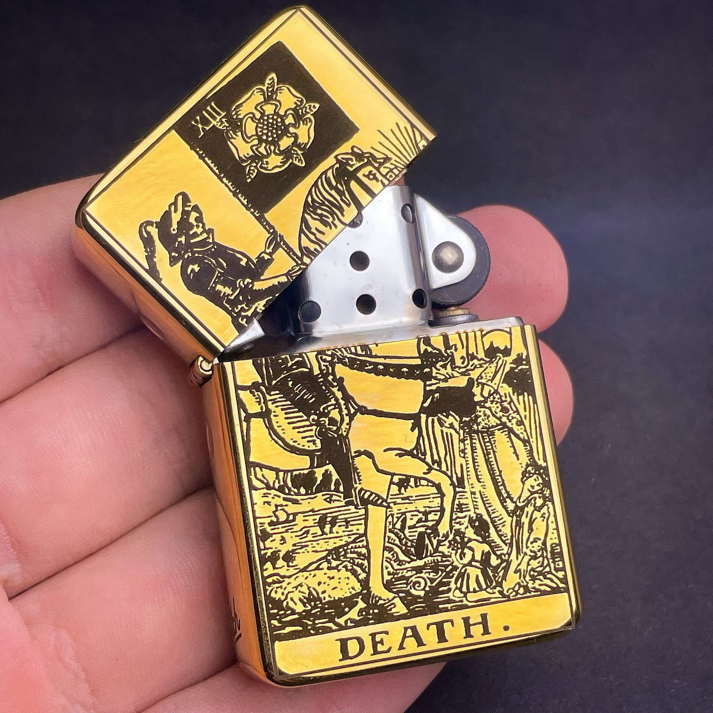 Death Tarot Card Lighter