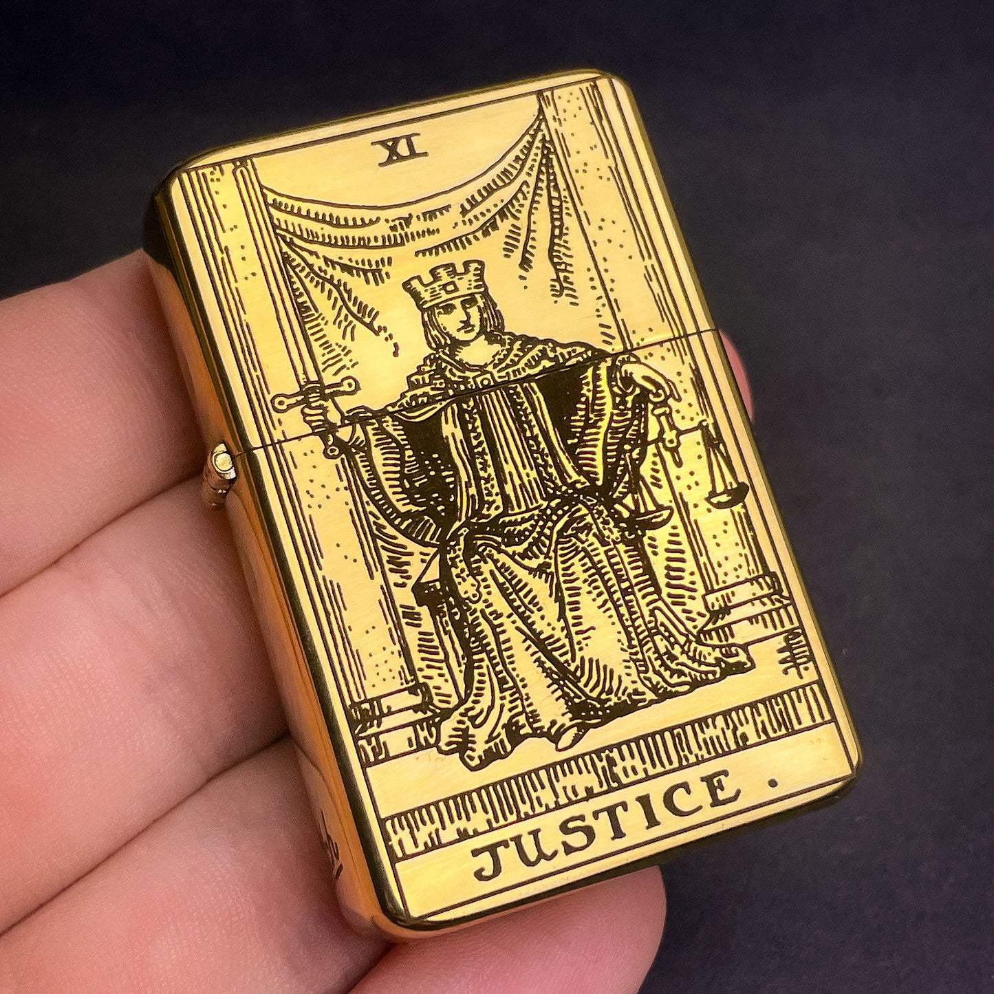 Justice Tarot Card Lighter