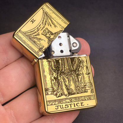 Justice Tarot Card Lighter