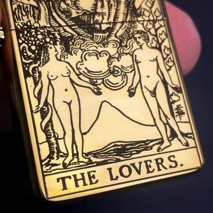 The Lovers Tarot Card  Lighter