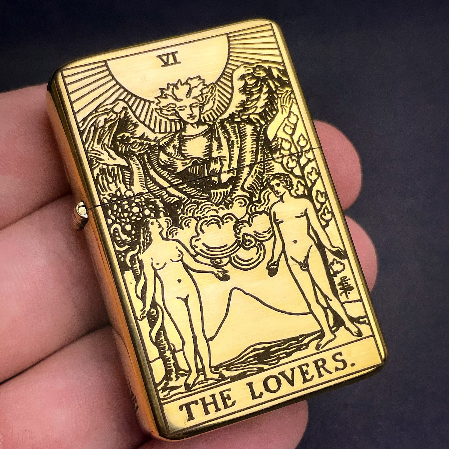 The Lovers Tarot Card  Lighter