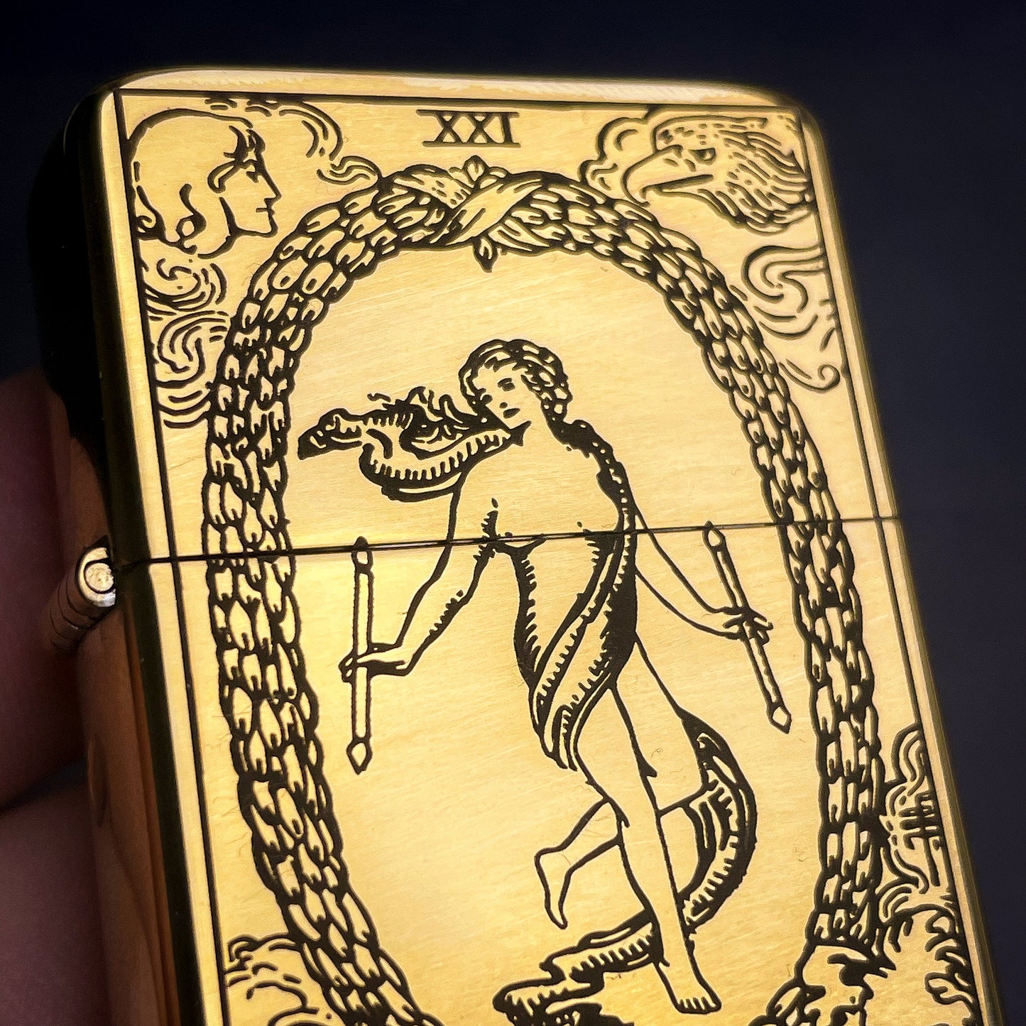 The World Tarot Card Lighter