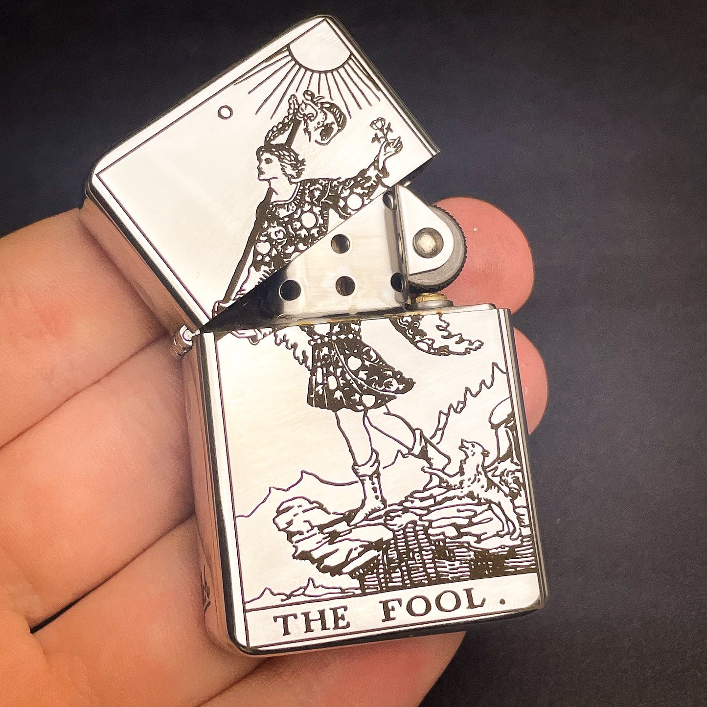 The Fool Tarot Card Lighter