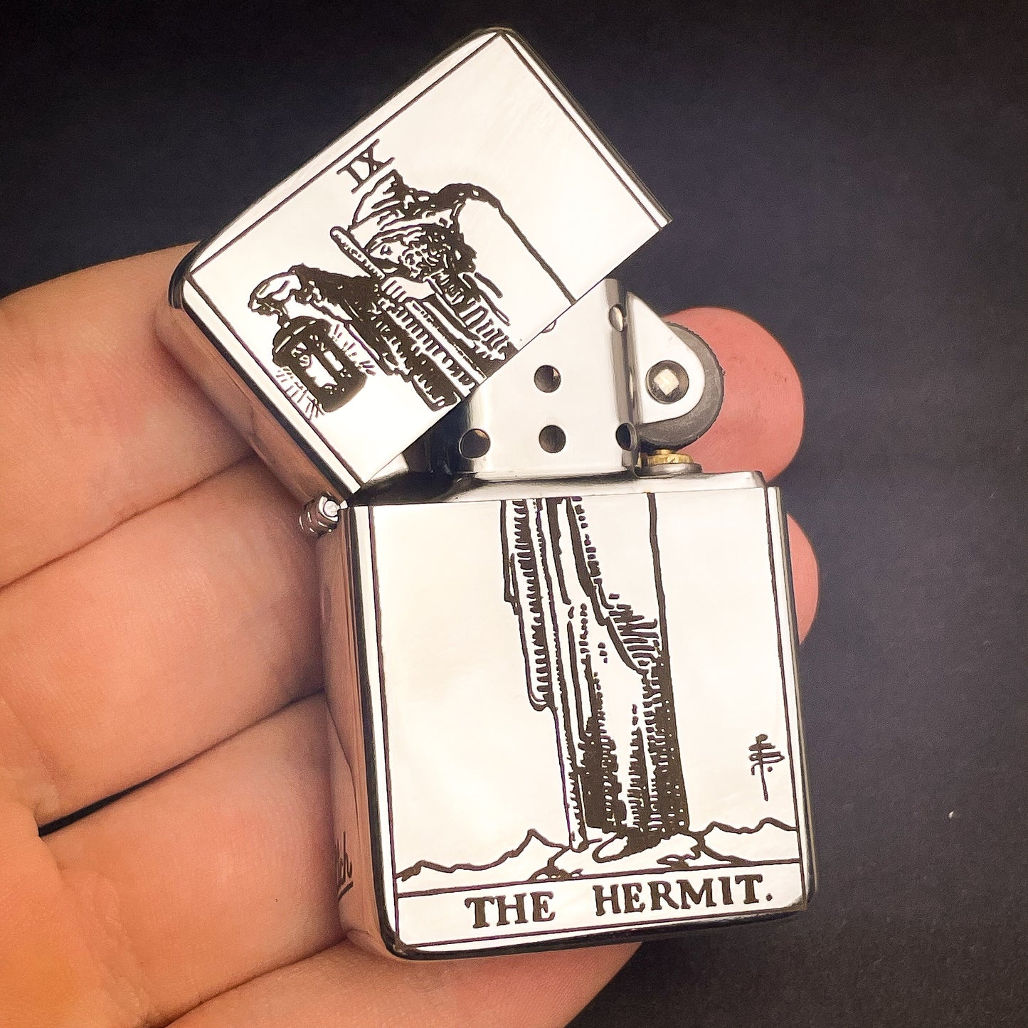 The Hermit Tarot Card Lighter