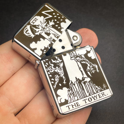 The Tower Tarot Card Lighter