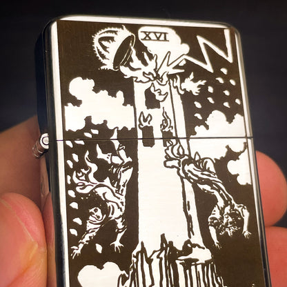 The Tower Tarot Card Lighter