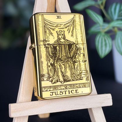 Justice Tarot Card Lighter