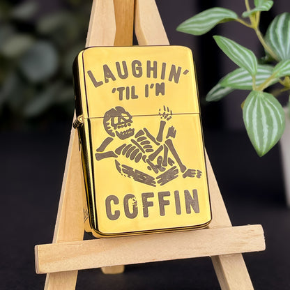 Laughing Till I'm Coffin Lighter