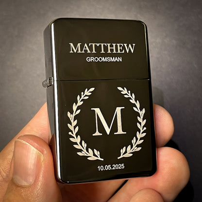 Wreath Groomsmen Lighter