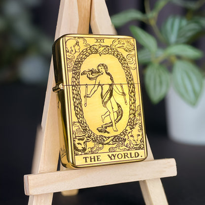 The World Tarot Card Lighter