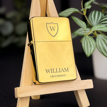 Sheild Crest Groomsmen Lighter